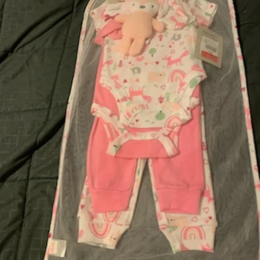Simon & Sandy 9 pc baby girls  set